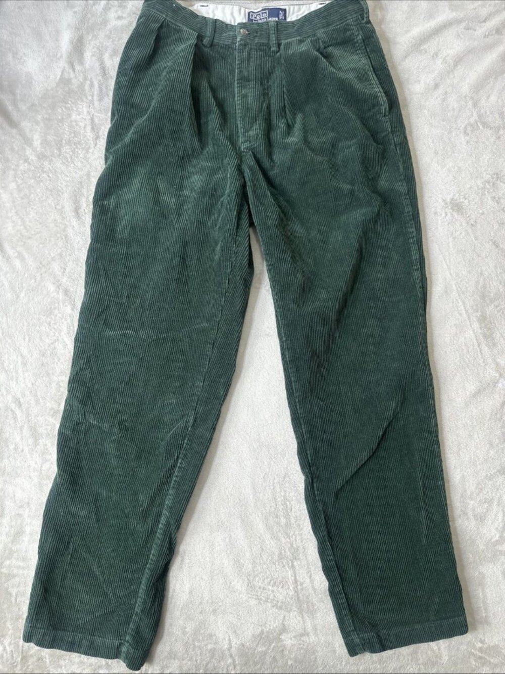 Polo Ralph Lauren Corduroy Pants 34x34 Green Andrew Pant Classic Fit